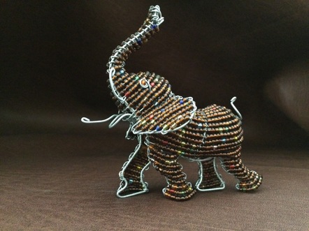 Tutu's Crafts Hand Made Elephant Replica